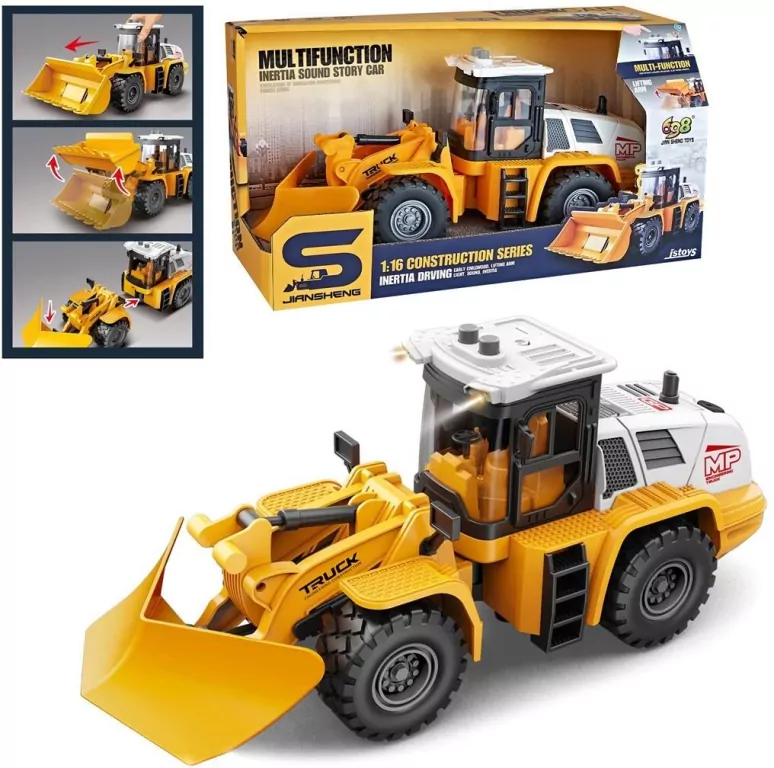 Spychacz ze światłem i dźwiękiem - tantis.pl