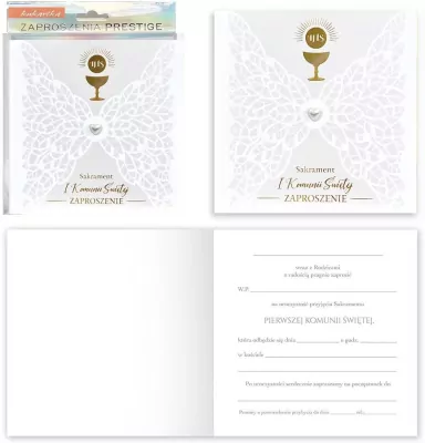 Zaproszenie Komunia