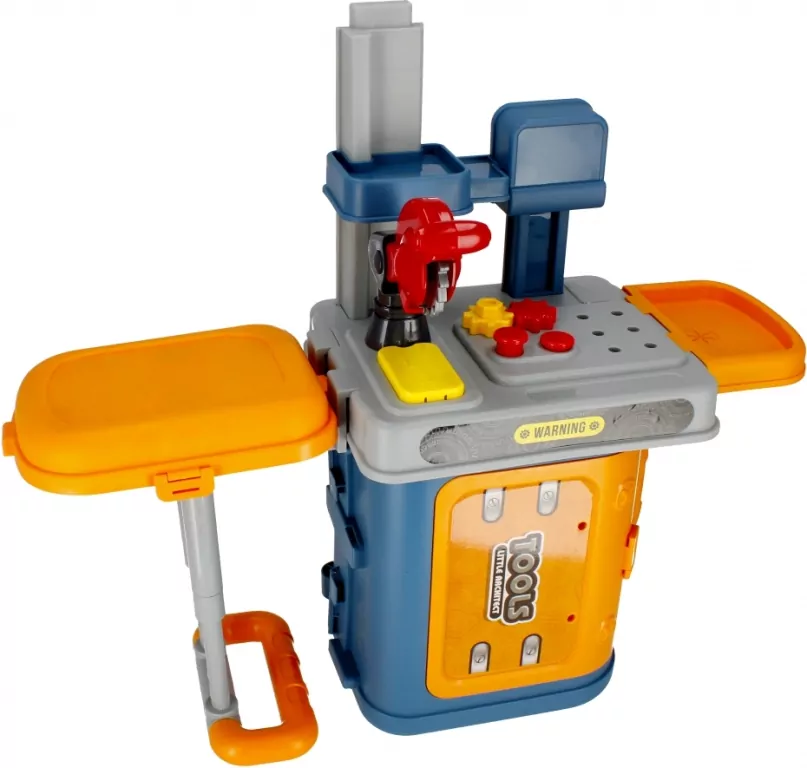 Warsztat z narzędziami 3W1 w walizce na kółkach - tantis.pl