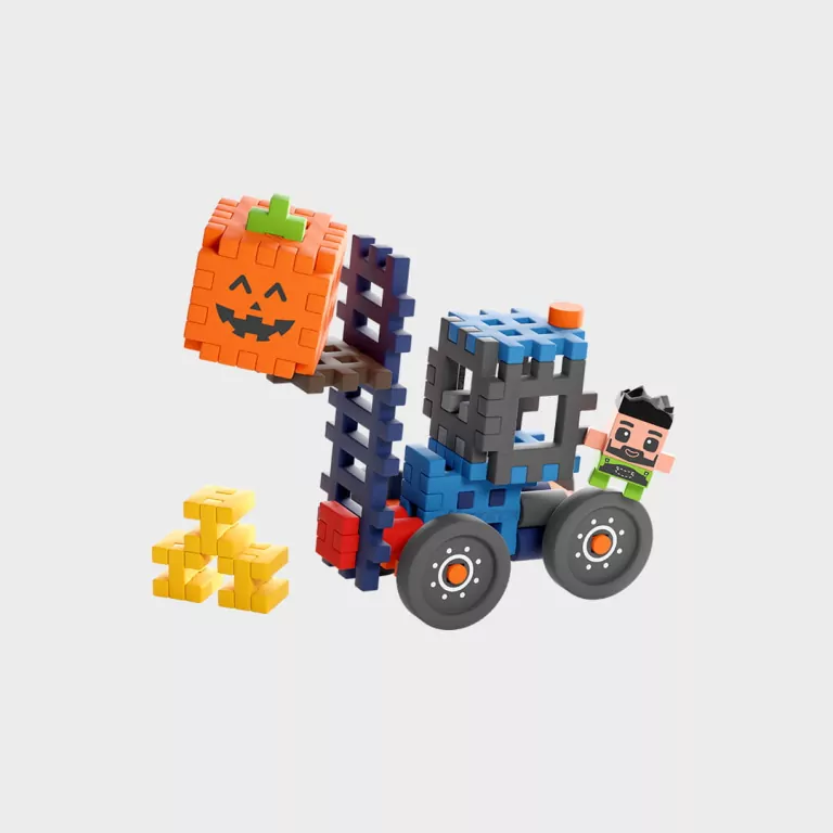 Mini Waffle - Farmer - Traktor z pługiem - tantis.pl