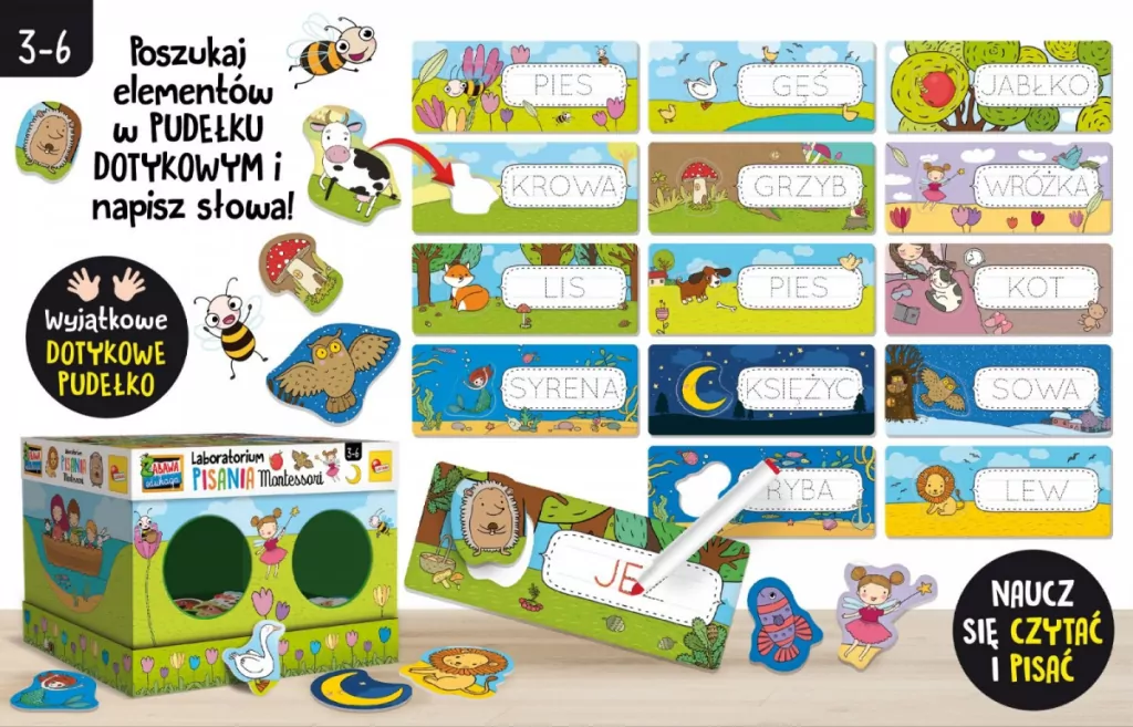 Laboratorium pisania. Montessori - tantis.pl