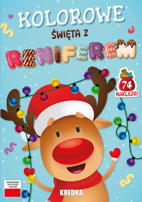 Kolorowe święta z reniferem - tantis.pl