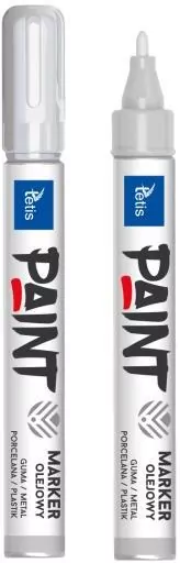 Marker olejowy 2mm. Srebrny - tantis.pl
