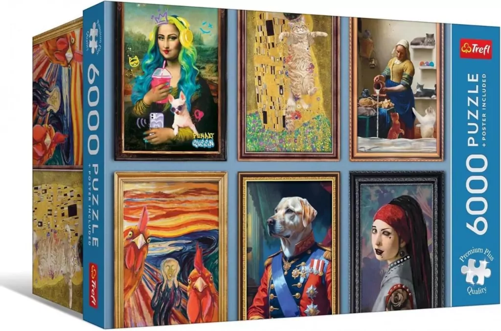 Puzzle 6000 Fun Art Collection TREFL - tantis.pl