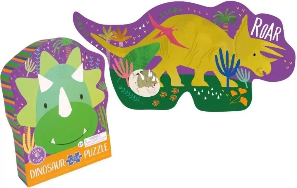 Puzzle dinozaury 12el - tantis.pl