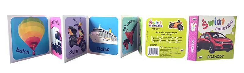 Pojazdy. Świat maluszka - tantis.pl