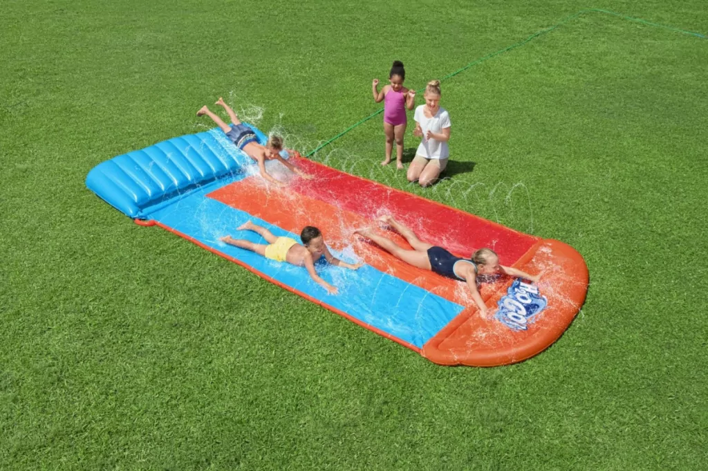 Ślizgawka potrójna H2OGO! Tsunami z rampą 4.88m - tantis.pl