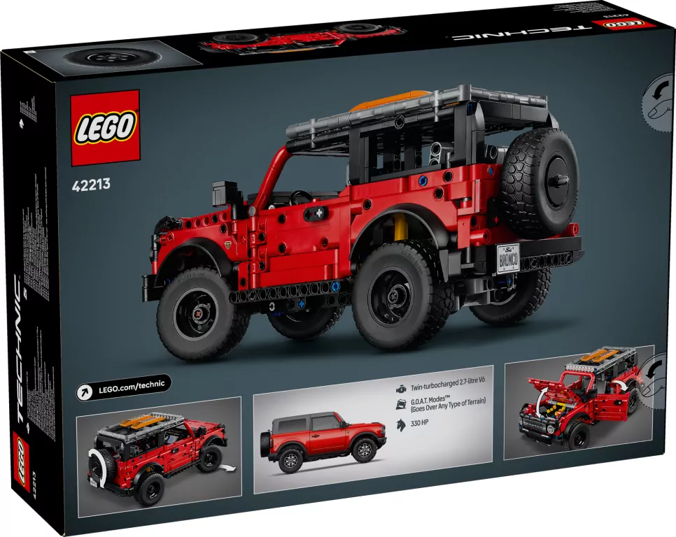 LEGO® SUV Ford Bronco® 42213 - tantis.pl