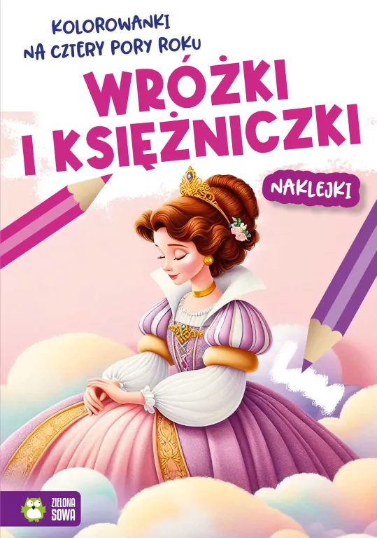 Kolorowanki na cztery pory roku. Wróżki... - tantis.pl
