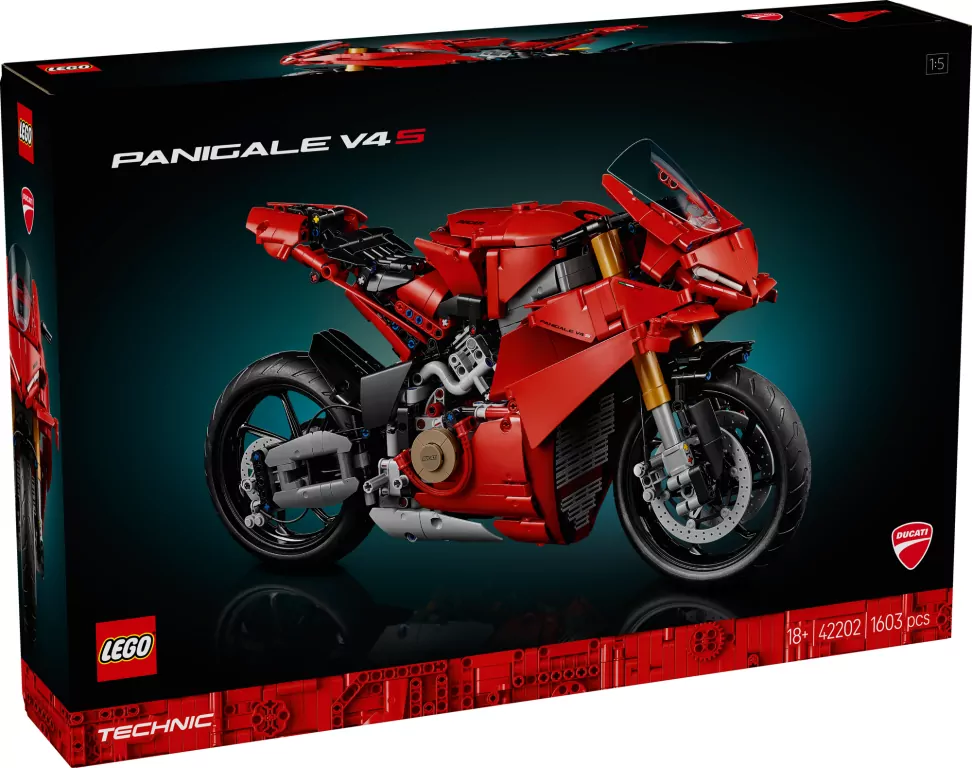 LEGO® Motocykl Ducati Panigale V4 S 42202 - tantis.pl