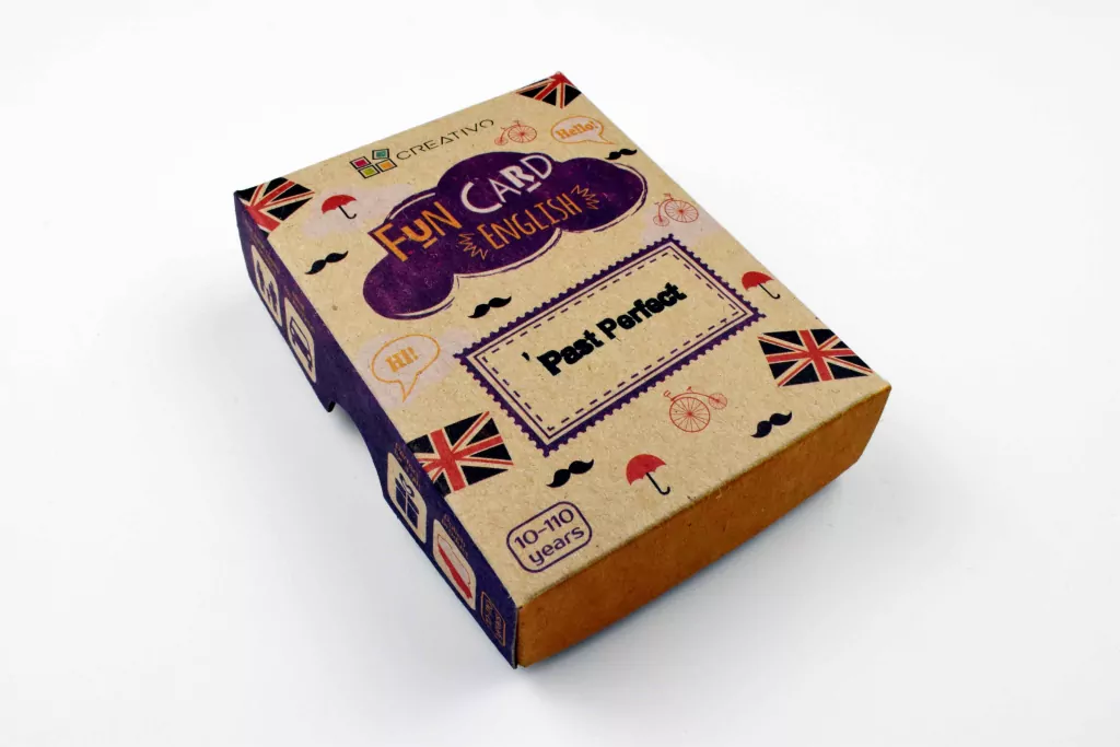 Creativo. Fun Card English Past Perfect - tantis.pl