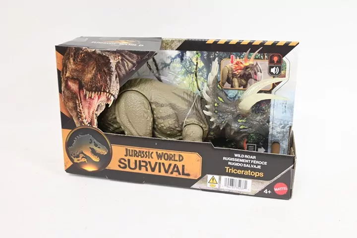 Jurassic World Triceratops Ryczący dinozaur - tantis.pl