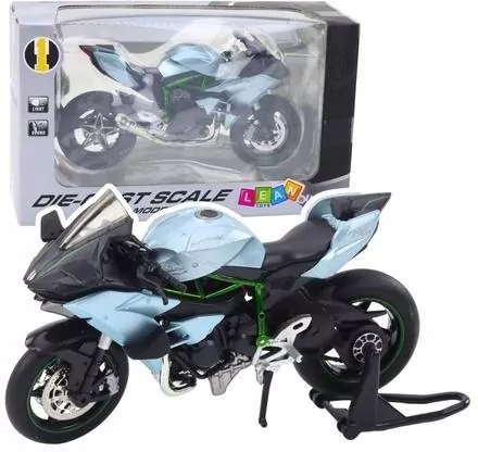 Motocykl metalowy ze światłem i dźwiękiem 1:12 - tantis.pl