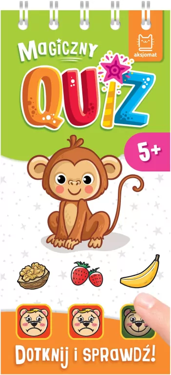 Magiczny quiz z małpką. Dotknij i sprawdź - tantis.pl