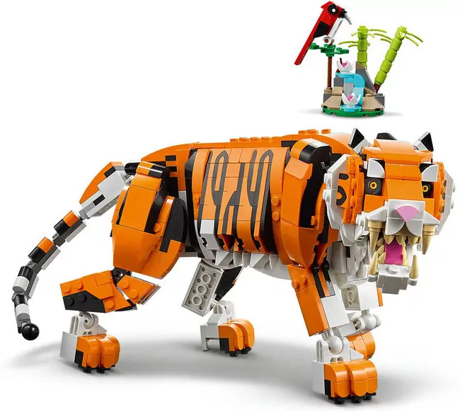 LEGO® Creator. Majestatyczny tygrys. 31129 - tantis.pl