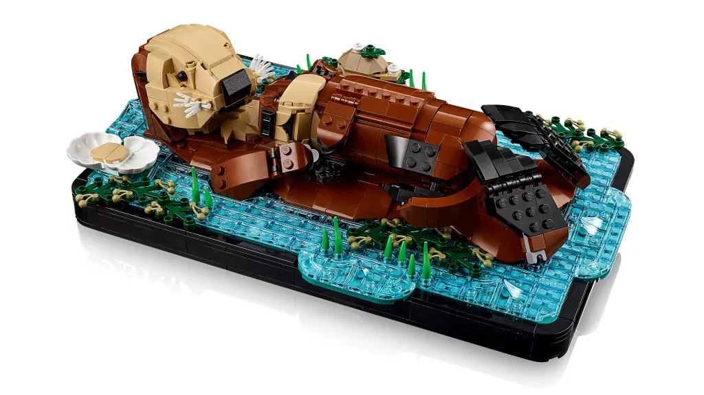 LEGO® Ideas. Pływające wydry 21366 - tantis.pl