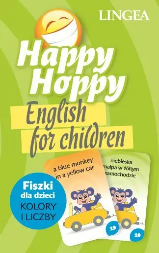 Happy Hoppy Fiszki. Angielski. Kolory i liczby - tantis.pl