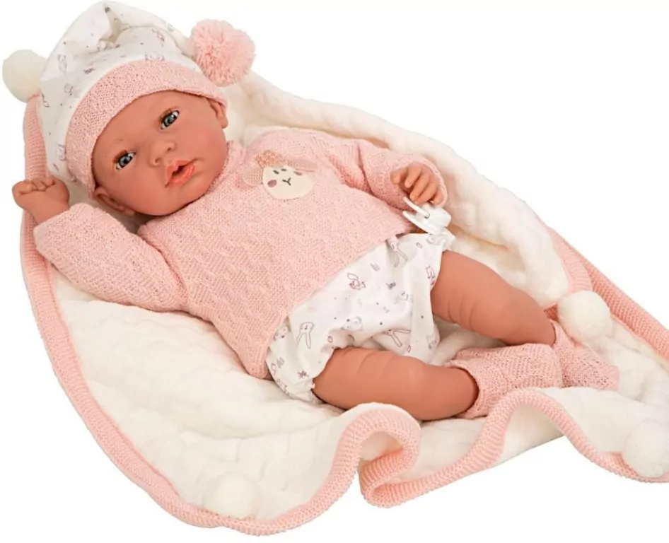 Lalka hiszpańska bobas z 14 dźwiękami 40cm - tantis.pl