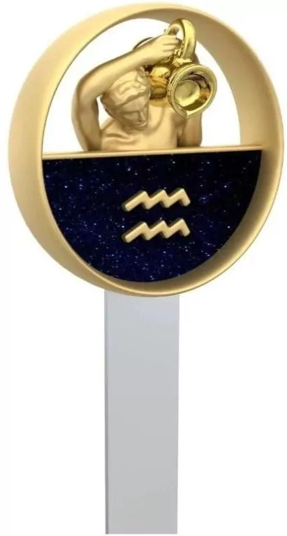 Zakładka do książki znak zodiaku Wodnik - tantis.pl