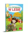 W lesie. Kolorowanki - tantis.pl