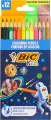 Kredki ołówkowe Cosmo Kids 12kol BIC - tantis.pl