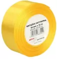 Wstążka satynowa żółta 38mmx32m - tantis.pl