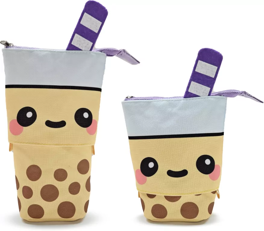 Piórnik płócienny Foodiemals Bubble Tea - tantis.pl