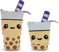 Piórnik płócienny Foodiemals Bubble Tea - tantis.pl