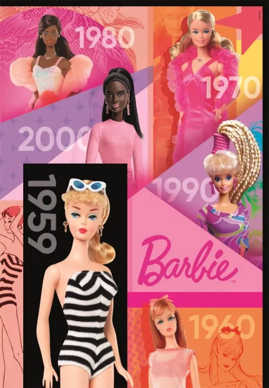 Puzzle 1000 Compact Barbie - tantis.pl