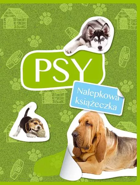 Psy. Nalepkowa książeczka - tantis.pl