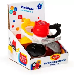 Terkoczący ogród z przyssawką kontrastowy