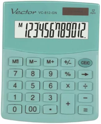 Kalkulator Vector KAV VC-812GN