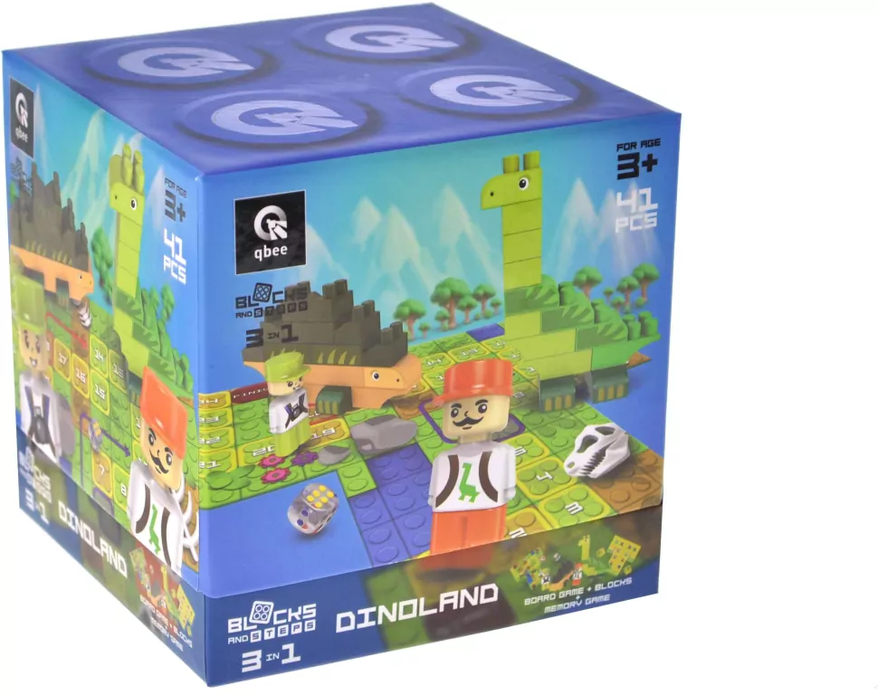 Klocki konstrukcyjne Blocks&Steps Kraina... - tantis.pl
