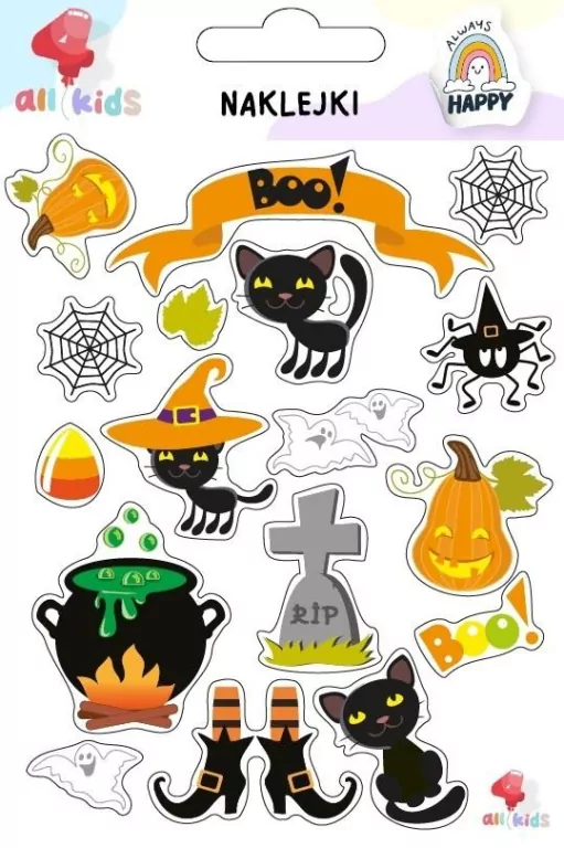 Naklejki dla dzieci Halloween 3 - tantis.pl