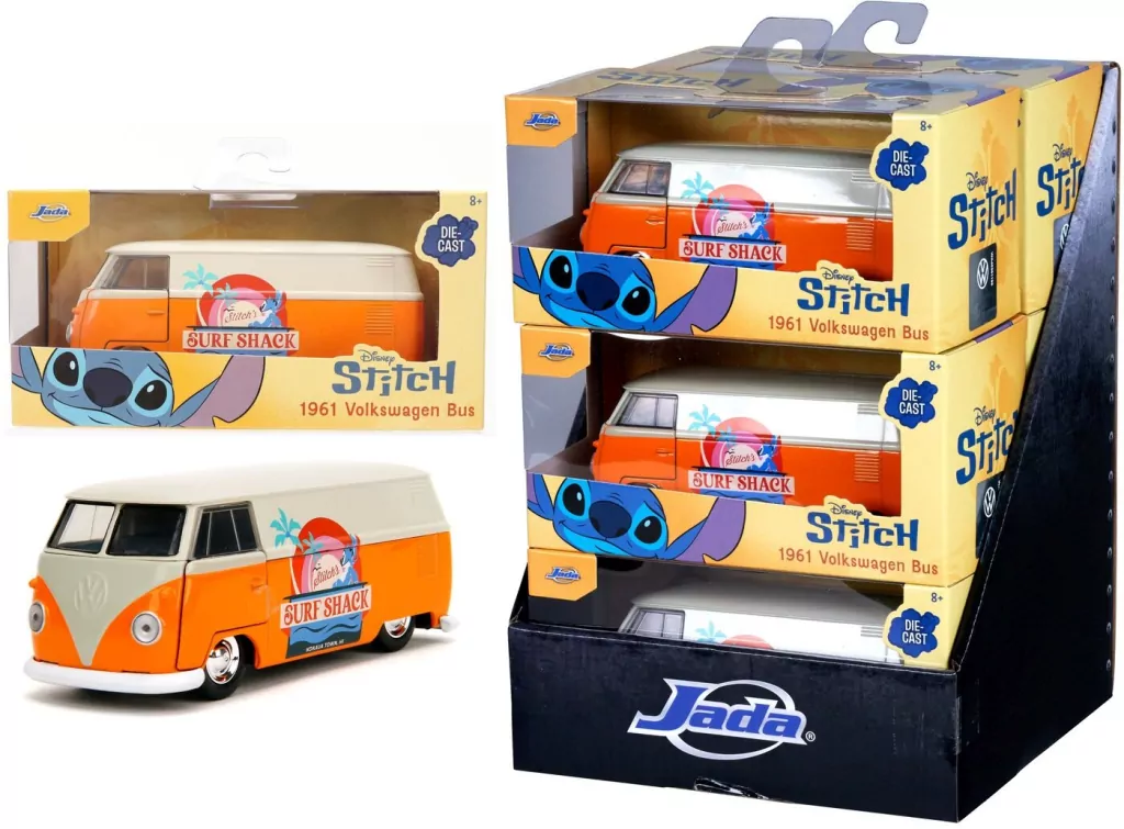 Jada Stitch Metal VW Bus 1961 1:32 - tantis.pl