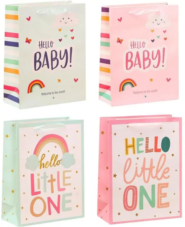 Torebka prezentowa Baby Little One 32x12x10cm - tantis.pl