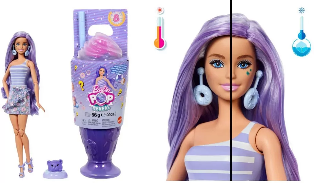 Barbie Pop Reveal Lalka Seria Stylowy deser - tantis.pl