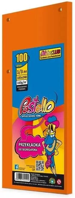 Przekładka do segregatora 1/3 A4 100K IT240 pomar - tantis.pl