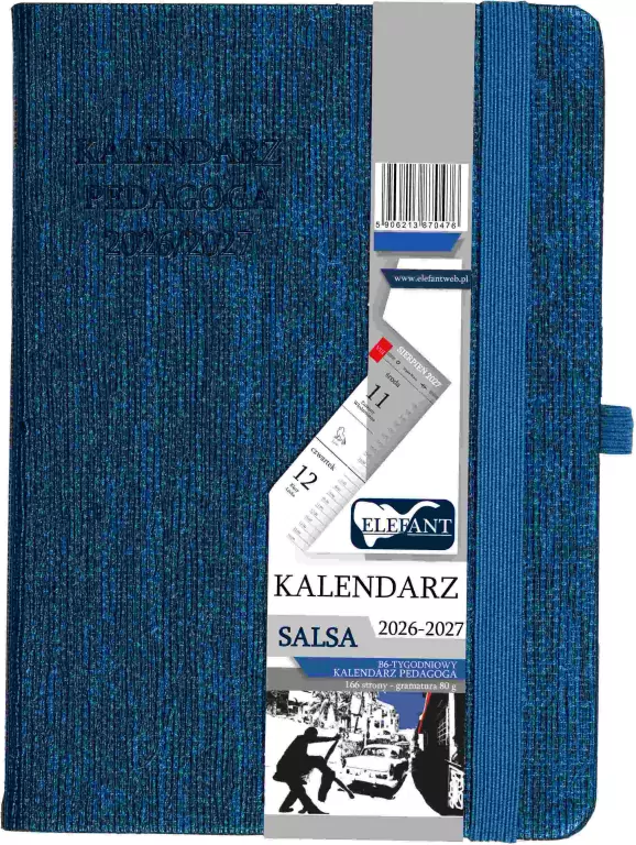 Kalendarz nauczyciela 2026/27 B6 tyg. perłowy - tantis.pl