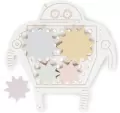 Robot Jojo Drewniana zabawka zręcz.Montessori - tantis.pl