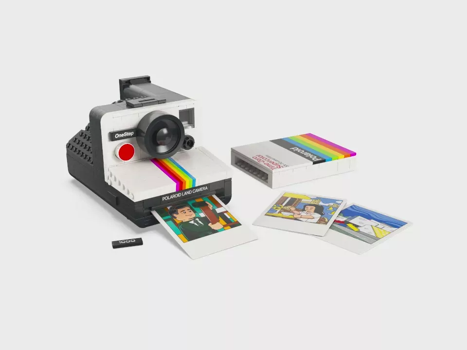 LEGO® Ideas. Polaroid Onestep SX-70 21345 - tantis.pl
