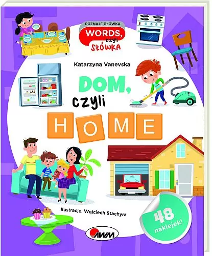 Dom czyli home. Poznaje główka words, czyli słówka - tantis.pl