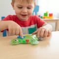 Plansza sensoryczna do nauki liczenia Dino KIDEA - tantis.pl