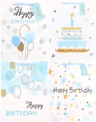 Torba prezentowa Party 26x12x32cm mix STRIGO