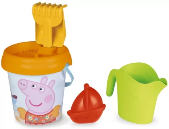 SMOBY wiaderko+akcesoria Świnka Peppa 862189 - tantis.pl