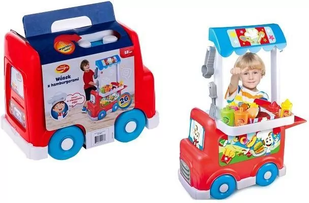 Wózek z hamburgerami Dumel 44577 - tantis.pl