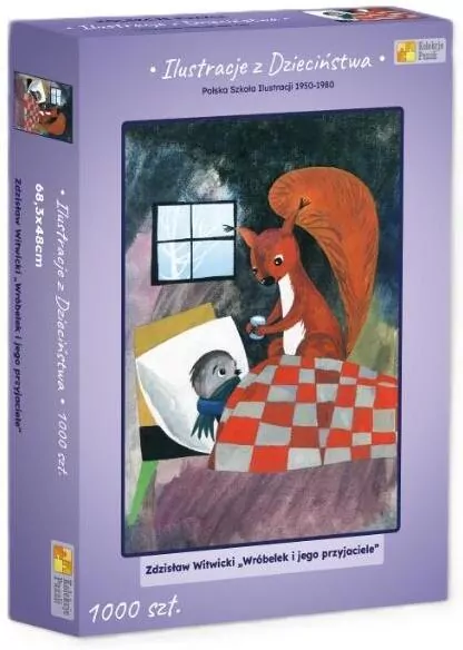 Puzzle 1000 Wróbelek Elemelek - tantis.pl