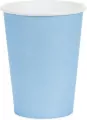 Kubeczki papierowe jasny niebieski 250ml - tantis.pl
