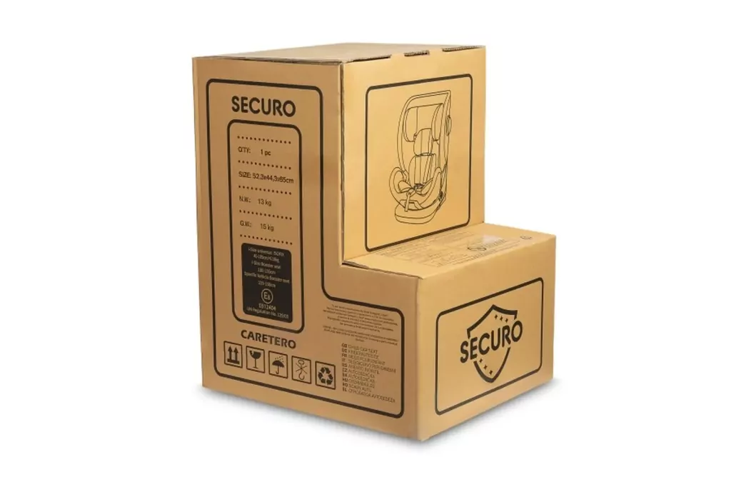 Caretero Fotelik Securo I-Size szmaragd (40-150cm) - tantis.pl