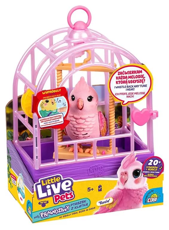 Little Live Pets Mój Prawdziwy Ptaszek - tantis.pl